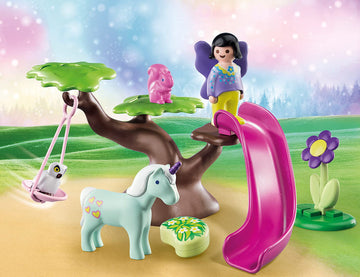 Playmobil Fairy Playground Playset - Multicoloured Plastic - Model 70400