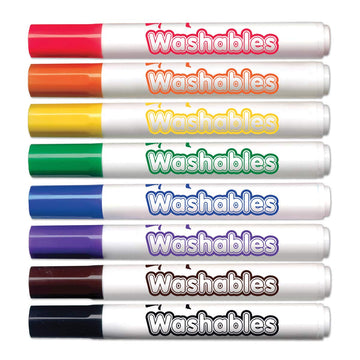 Liqui-Mark 8Pk Washable Markers