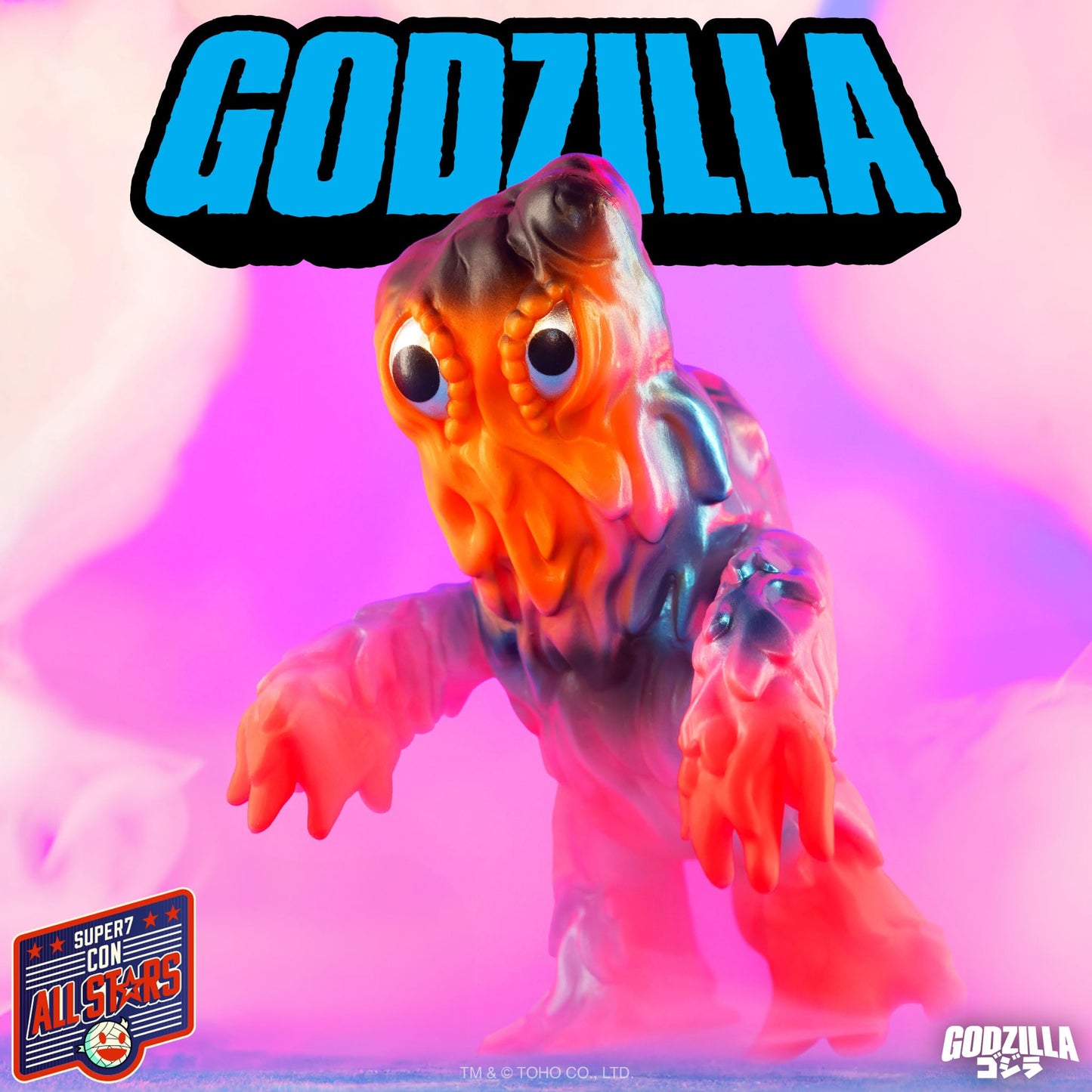Super7 Toho Reaction Figures - Hedorah (Vintage Toy Hawaii) Action Figure