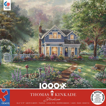 Ceaco - Thomas Kinkade - Springtime Memories - 1000 Piece Jigsaw Puzzle
