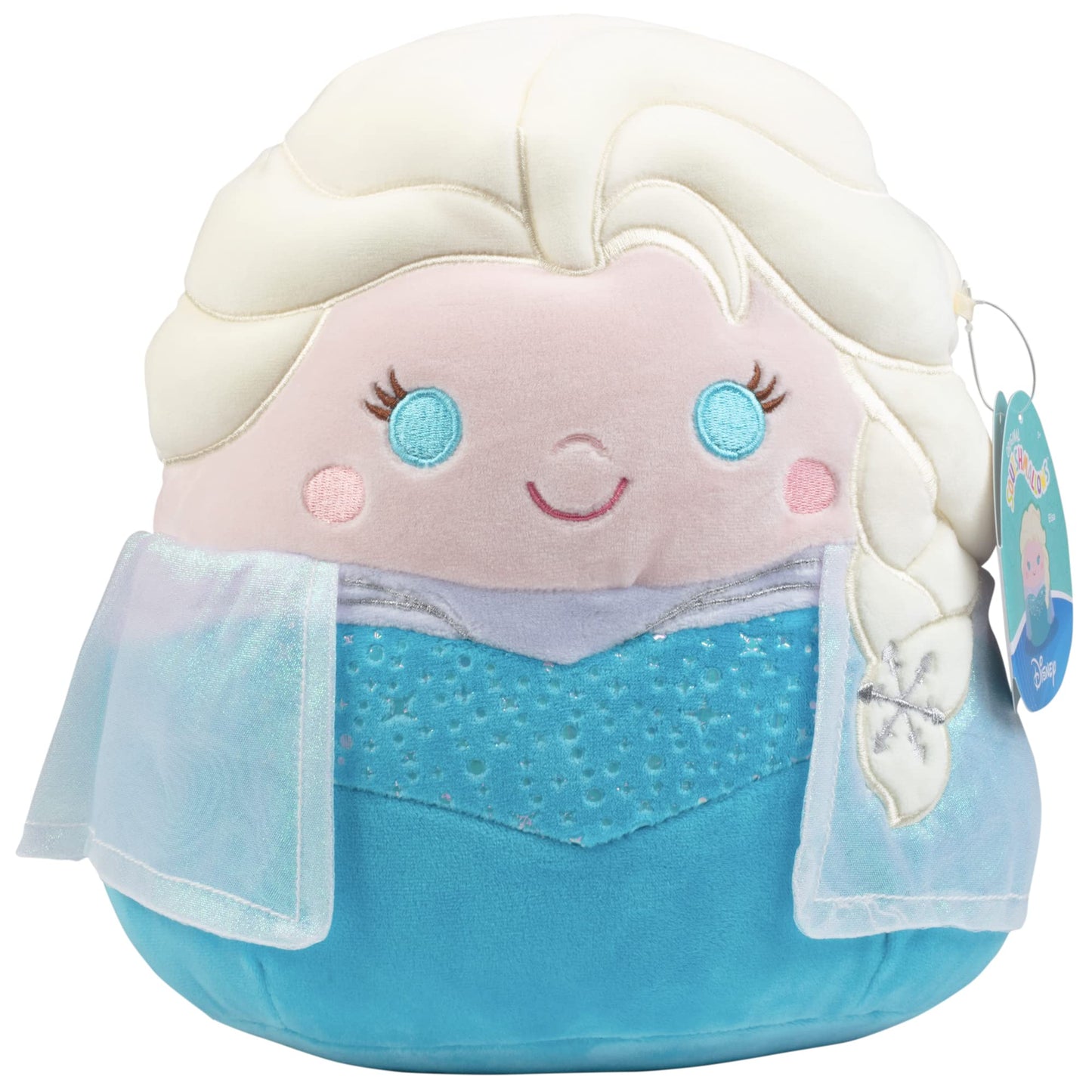 Squishmallow 10' Disney Frozen Elsa Plush - Officially Licensed Kellytoy - Cute And Soft Stuffed Animal Toy - Gift For Kids