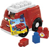 Mega Bloks First Builders Freddy Fire Truck Gcx09, Building Toys For Toddlers (6 Pieces)