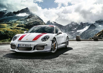Ravensburger 19897 Porsche 911R Jigsaw Puzzle, 1000 Pieces, Black, Paper
