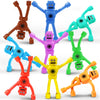 10Pcs Magnetic Robot Men Travel Toys for Toddlers Kid Boy Quiet Airplane Road Trip Travel Activities Essential Fridge Magnets Pe