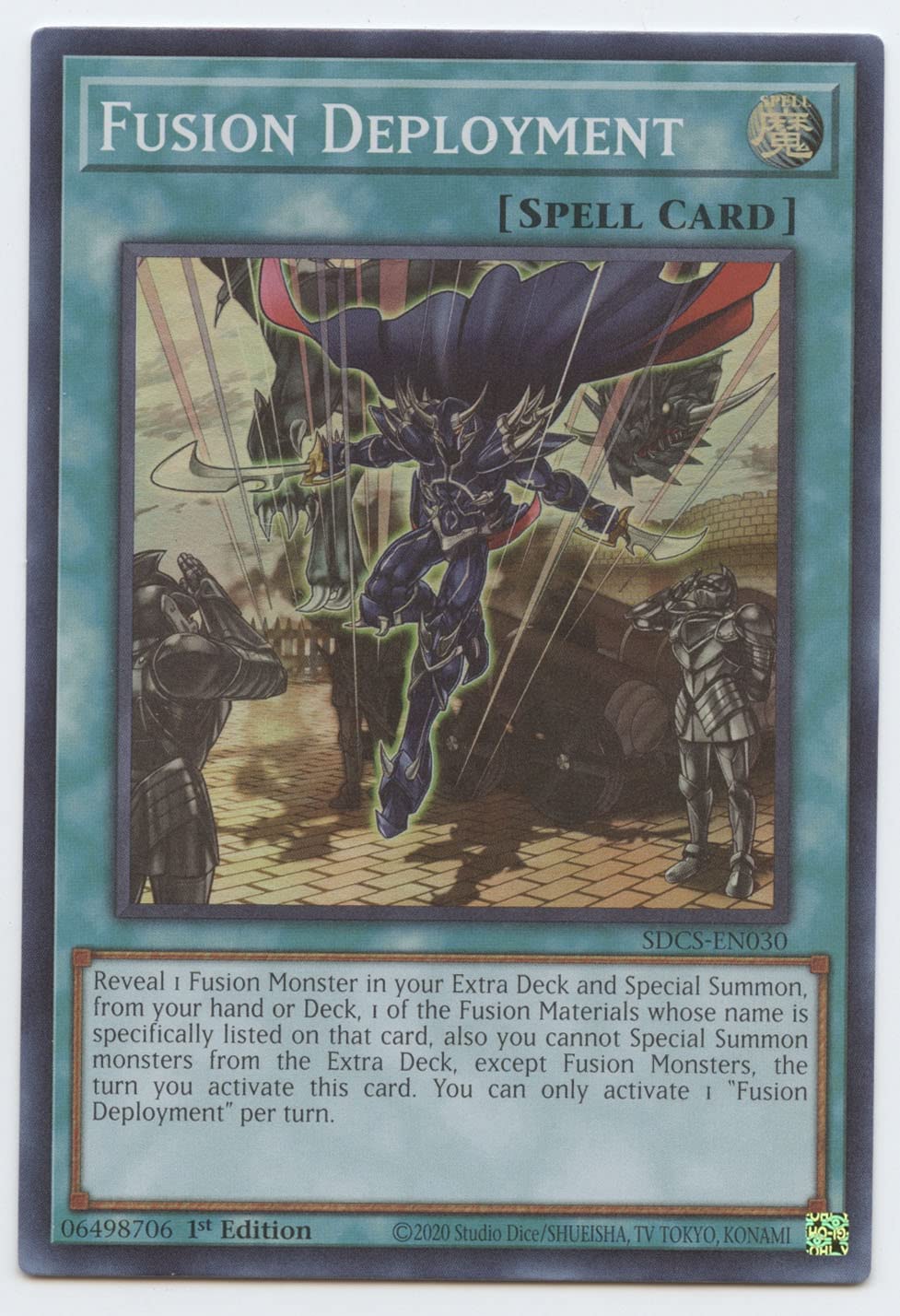Fusion Deployment - Sdcs-En030 - Super Rare - 1St Edition