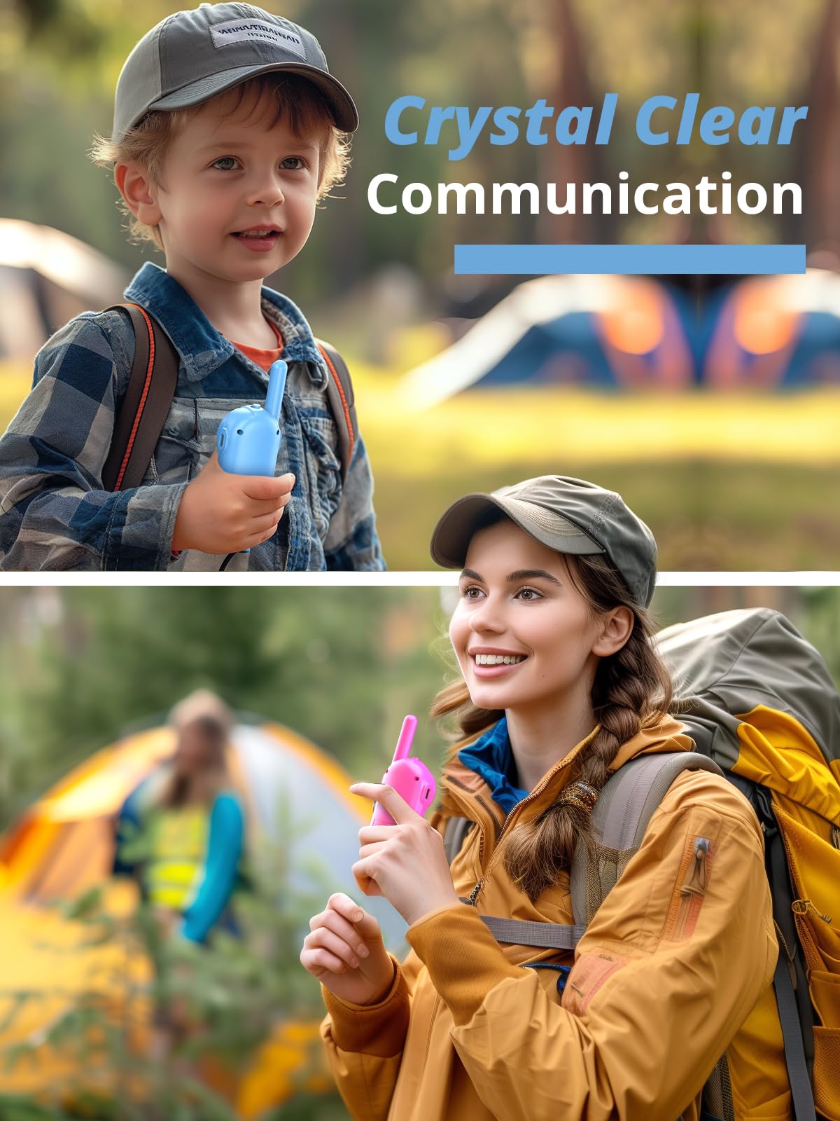 Inspireyes Walkies Talkies For Kids, 3 4 5 Year Old Girl Gifts, 2 Pack Birthday Gifts For 3 4 5 6-8 Year Old Boys, Toddler Toys For Indoor Outdoor Games