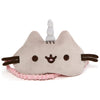 Gund Pusheen Pusheenicorn Unicorn Cat Sleep Mask Plush, Pink Grey, 7''