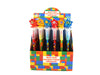 TINYMILLS 24 Pcs Color Blocks Brick 2 in 1 Stackable Stacking Crayon with Extra Stamper Topper, Kids Party Favors, Goodie Bag St