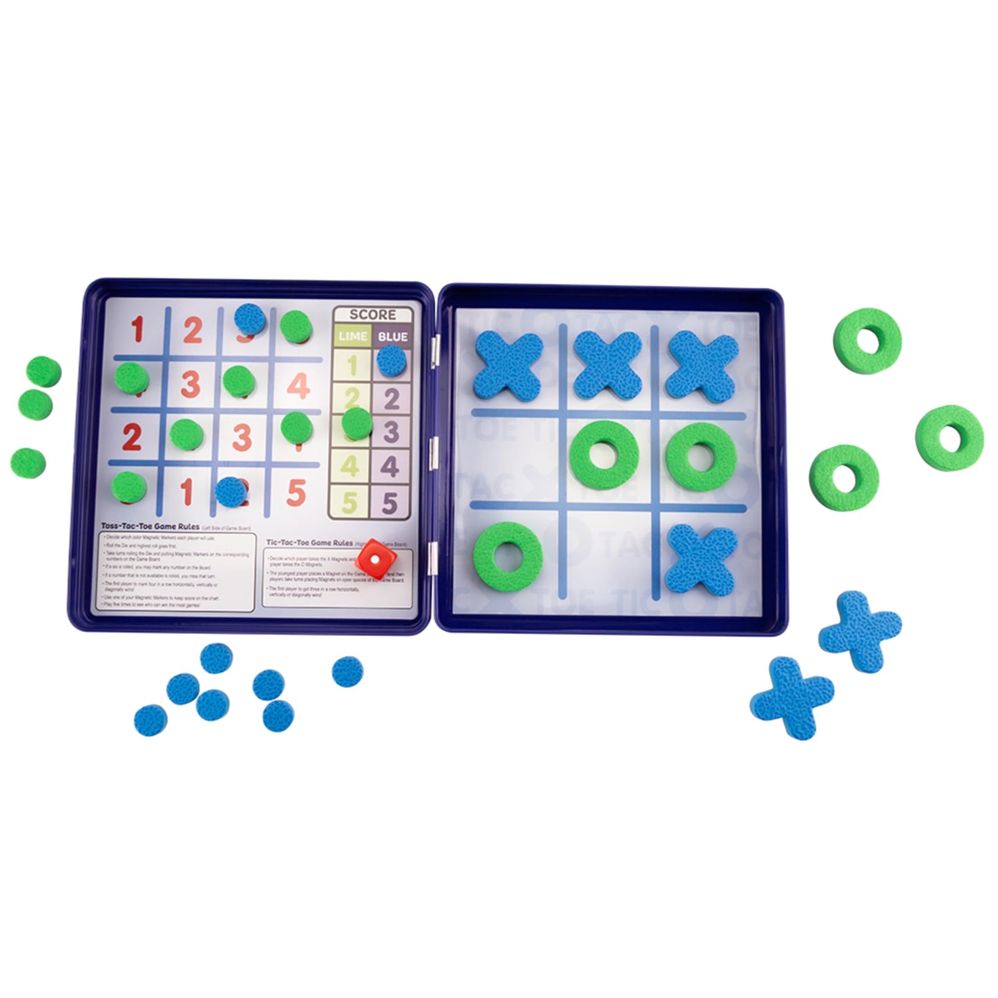 Take N Play, Anywhere Tic-Tac-Toe Board Games For Kids- Board Games For Family Night, Family Games, Game Night, Family Board Gam