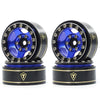 Treal 1.0 Beadlock SCX24 Wheels (4P) Classic 5-Star 1 Micro Bead lock Wheel for Axial 1/24 SCX24 Dodge Deadbolt C10 Gladiator Cr