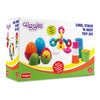 Giggles Funskool Link Stack N Nest, Nesting & Stackable Toy Blocks For Kids, Encourages Learning & Development, Fun Activity For