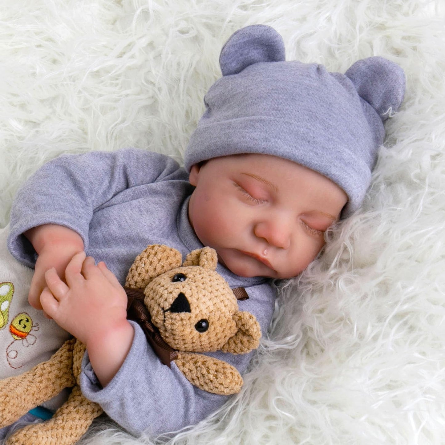 Aori Lifelike Reborn Baby Dolls Boy,18 In Baby Soft Body Realistic-Newborn Baby Dolls, Real Life Baby Dolls With Accessories For Kids Age 3+