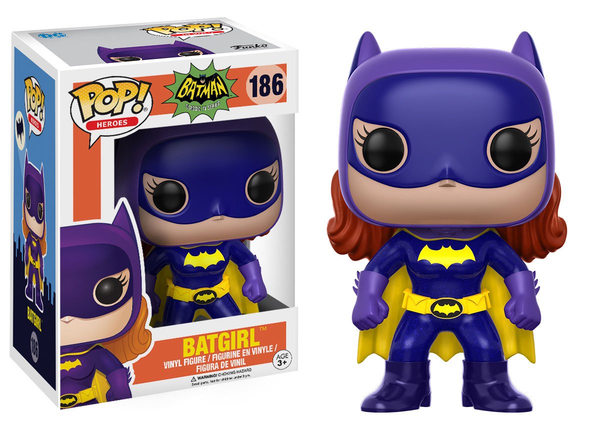Funko POP Batgirl Action Figure, Vinyl, Multicolor, Model 13632, DC Heroes Collectible