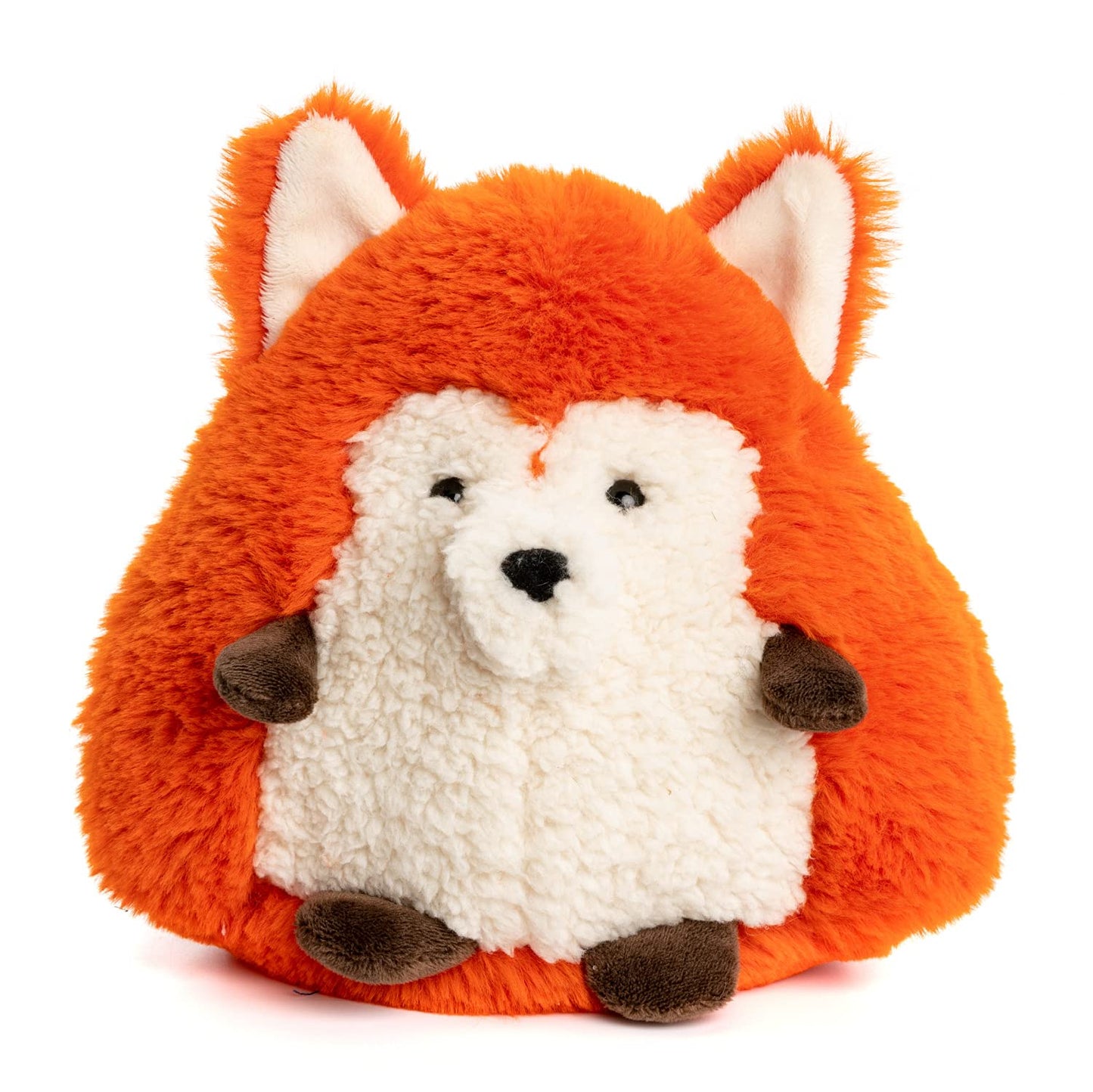 Kids Preferred Sustain A-Mals Fin The Fox Stuffed Animal Plush, Made With Recycled Materials 5 Inches