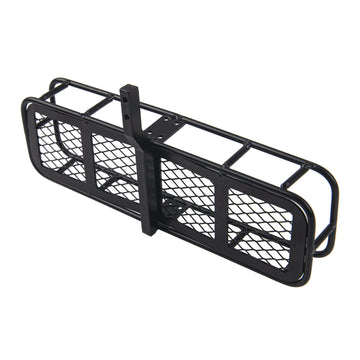 Vgoohobby Metal 6.41''x1.92'' RC Back Hitch Cargo Carrier Luggage Basket Rear Carrier Mount Trailer Compatible with RC4WD Traxxa