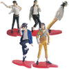 Bomjjor 5 Pack Action Figure Dolls Rock King Classic Album Figure Playset (Colourful Version 5Pc)