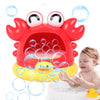 Baby Bath Toys For Toddlers, Crab Bath Toys For Toddlers For 1 2 3 4 5 Kids, Bath Bubble Maker No Battery Required Baby Kids Bat