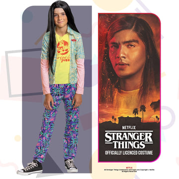 Disguise Argyle Costume For Kids, Official Stranger Things Costume Outfit, Child Size Large (10-12)