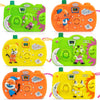 18Pcs Kids Toy Camera Set, 3 Color 6 Animal Patterns Viewfinder Camera Bulk for Goodie Bags Fillers Stuffers Return Gifts for Ki