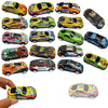 Himeeu 18Pcs Metal Pull Back Racing Car Toy Die Cast Race Car Vehicles Friction Powered Toddler Boy Car Toys 2.7 Inch