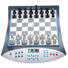 LEVEROAM Electronic Chess Set with Voice Teaching, Magnetic Board for Beginners & Advanced Players, Grey/White