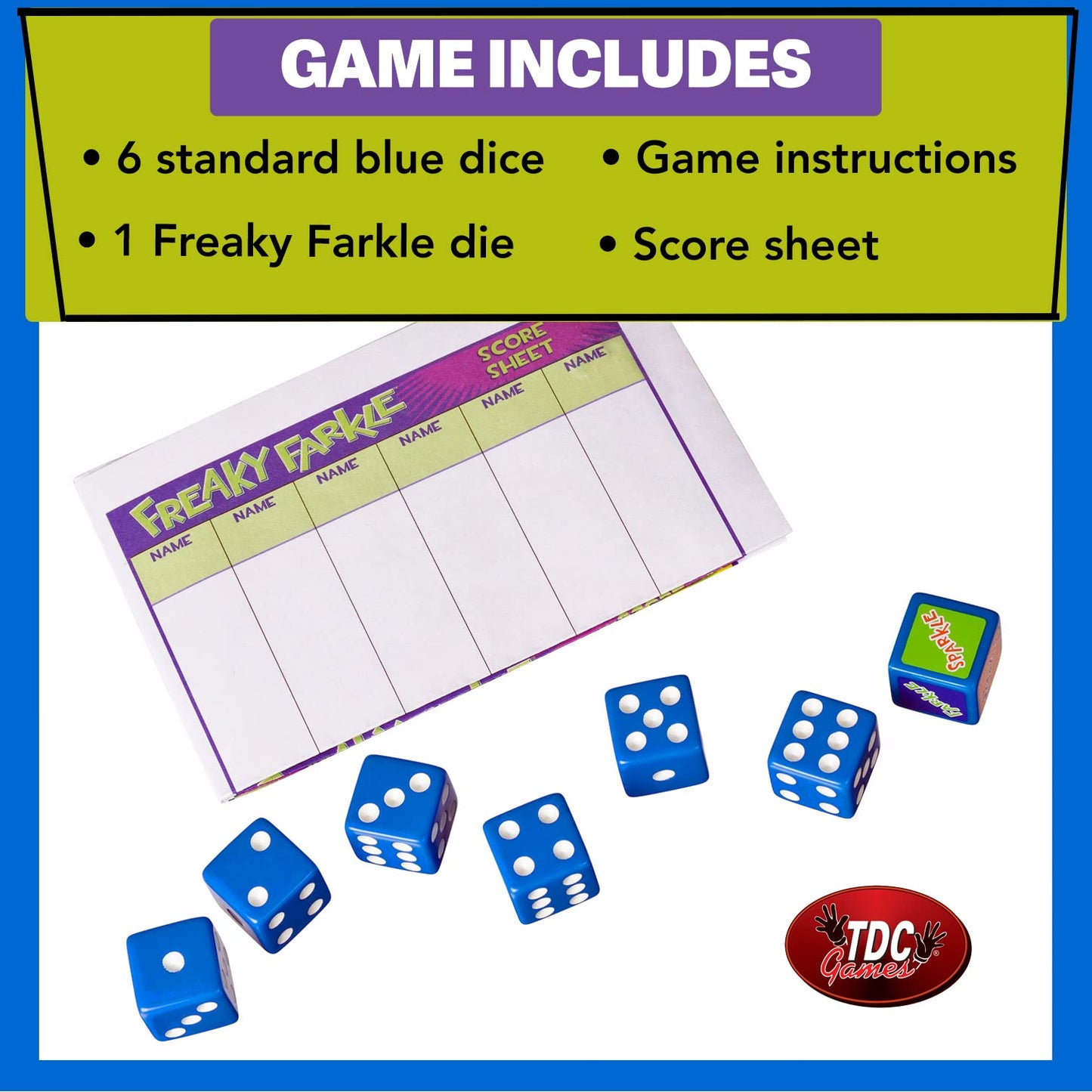 Freaky Farkle Dice Game