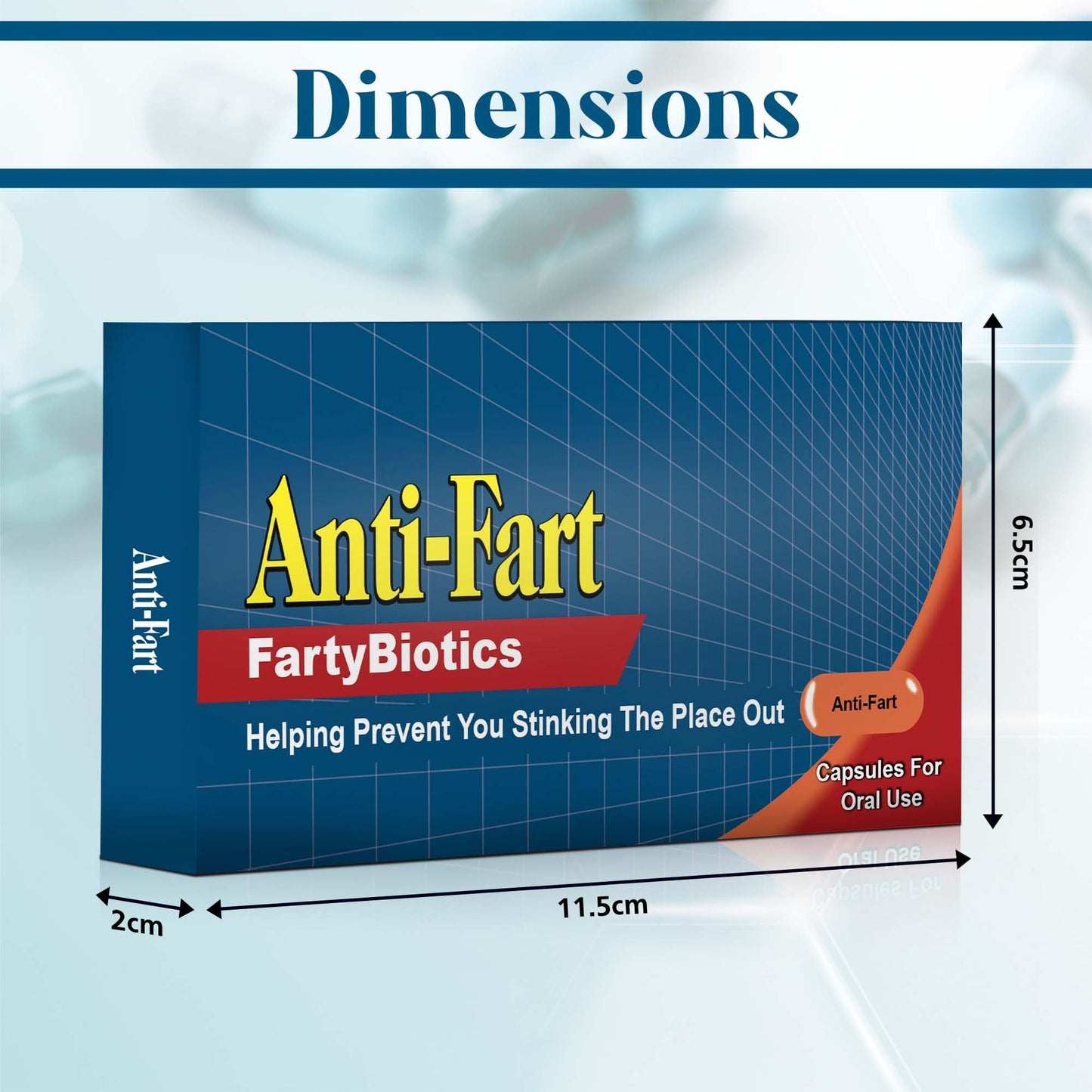 Valentines Day Gifts Joke Pill Box Prank Anti Fart Funny Gifts for Fathers Day Rude mature-themed Gifts for Men Birthday Anniversary Christmas Valentines Day Gift Ideas