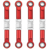 4Pcs ShareGoo Metal Steering Rod Servo Linkages Turnbuckle Compatible with Hyper Go MJX 16207 16208 16209 16210 H16BM H16GT H16D