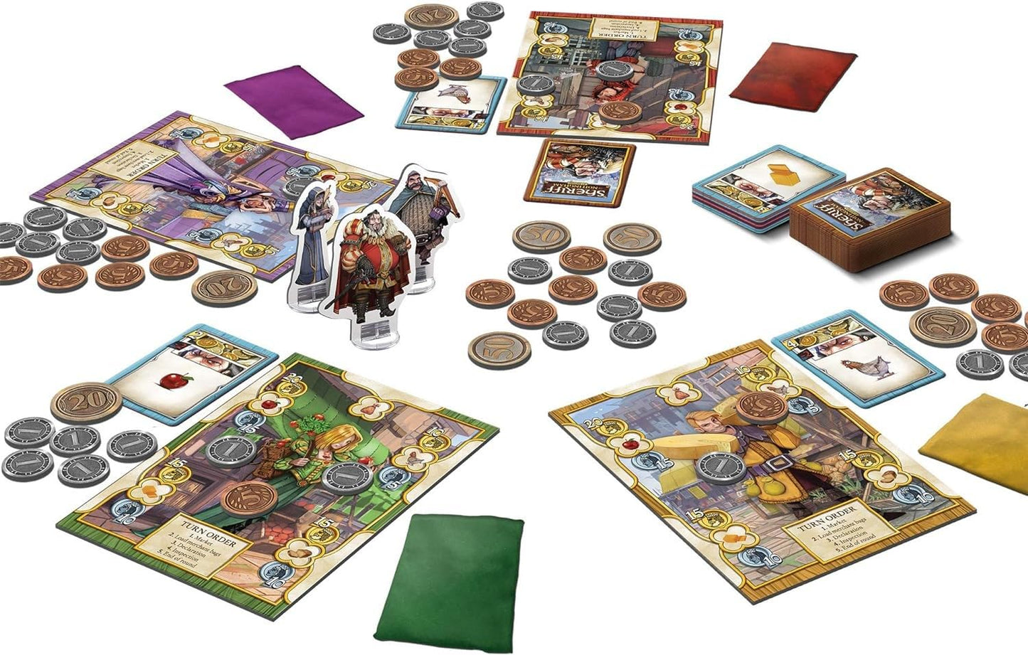 Sheriff Of Nottingham 2Nd Edition Board Game | Strategy Game | Medieval Bluffing Game | Card Drafting Game For Adults And Teens
