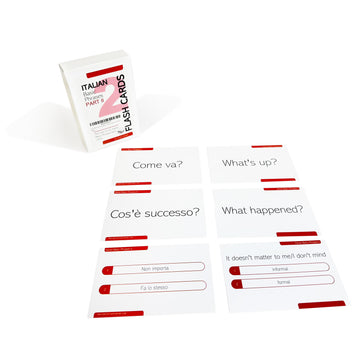 Pat'S Flash Cards 50 Italian Basic Phrases Flash Cards Part Ii