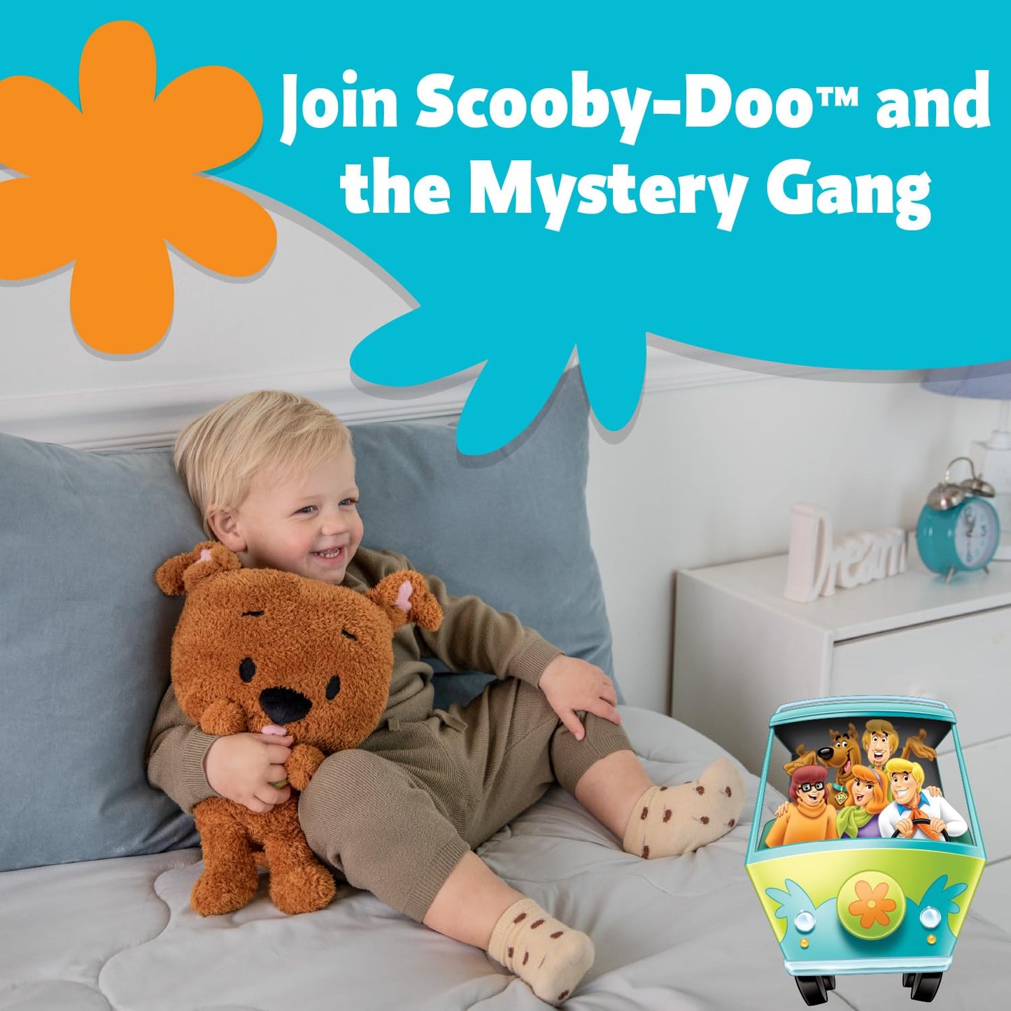 KIDS PREFERRED Scooby-Doo Plush Stuffed Animal Toy - Extra Soft, 12 Inch, Multicolor, Model 73801 for Baby and Toddler Boys & Girls