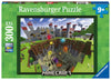 Ravensburger Minecraft Cutaway Jigsaw Puzzle - 300 XXL Pieces, 20x14 inches, Cardboard, Multicolor, Model 13334, Ages 8-10