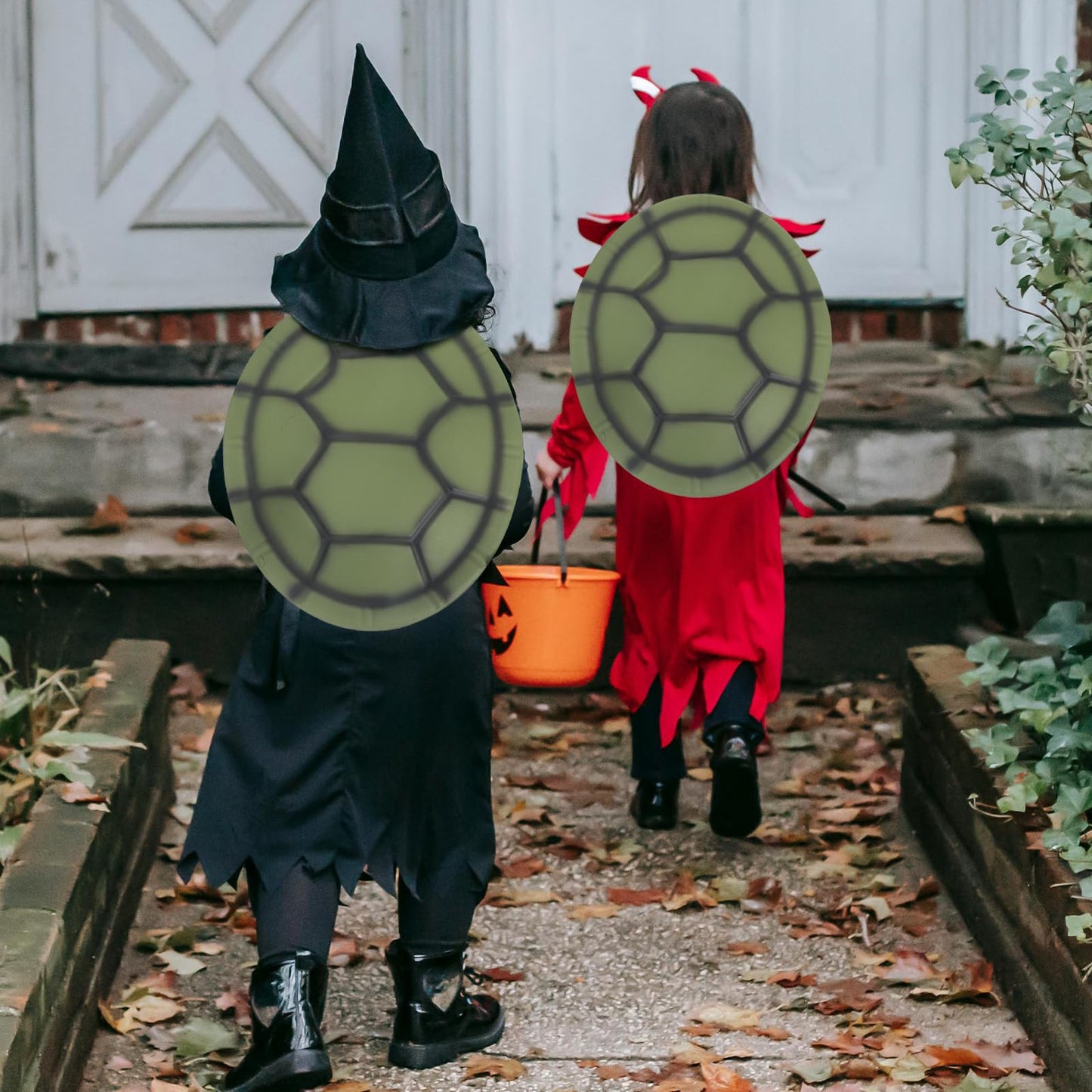 3Pcs Halloween Turtle Costume Eva Shell Funny Kids Backpack For Animal Cosplay Halloween Party Fancy Dress Up Prop