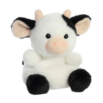 Aurora® Sweetie Cow™ Mini Stuffed Animal - White 5 Inches - Pocket-Sized Collectible Plush Toy - Adorable Palm Pals™