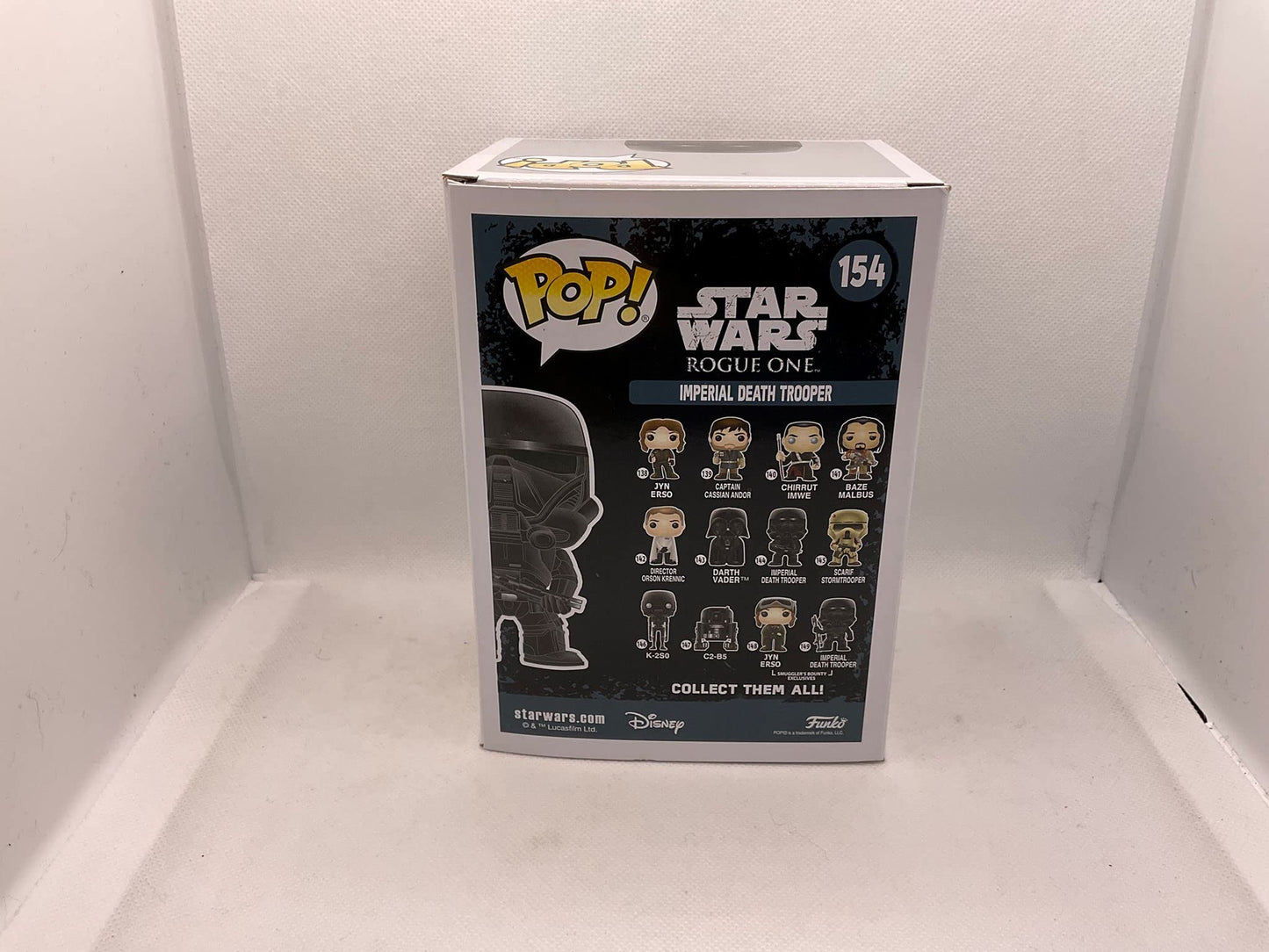 Funko Pop Star Wars Rogue One Exclusive Chrome Imperial Death Trooper