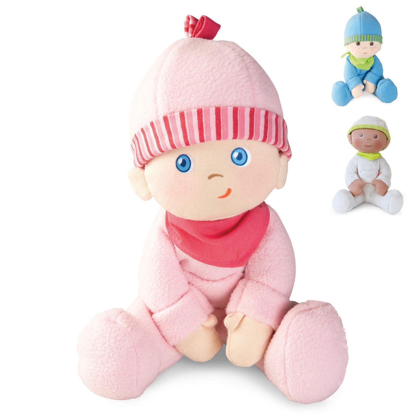 Haba Doll Snug Up Luisa 8' My First Baby Doll, Machine Washable & Safe For Birth & Up, Newborn Toys