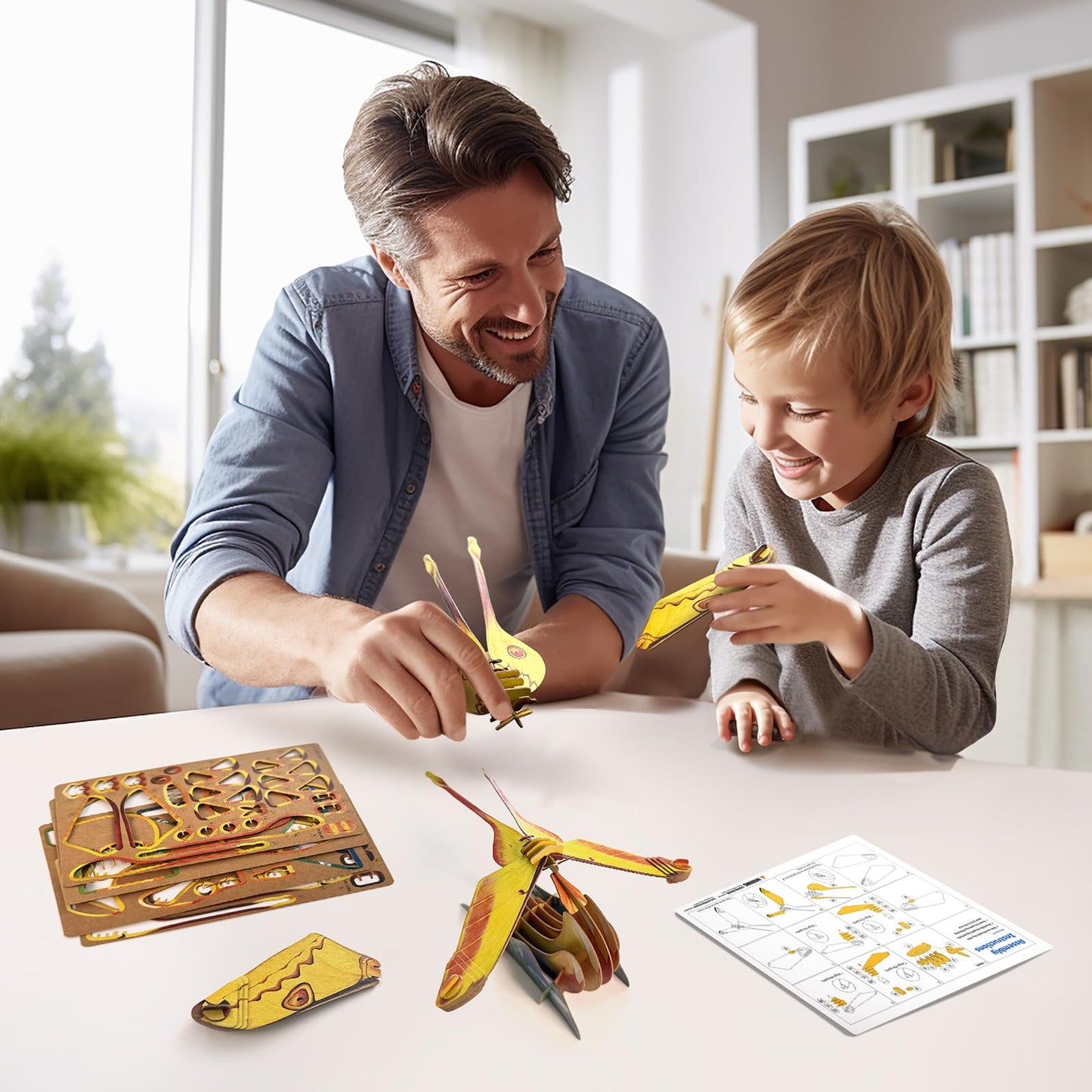 Makebug Stem Educational Toy Paper Puzzle For Children, Hands-On Learning Experience Inquisitive Minds, Preschool Toys For Birth