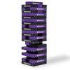 Wild Sports NFL Minnesota Vikings Table Top Stackers, 3"x1"x0.5", Wood, Team Color, Model 1-1-31000-CL117Q