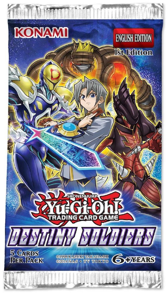 Konami Yugioh Destiny Soldiers Booster Pack