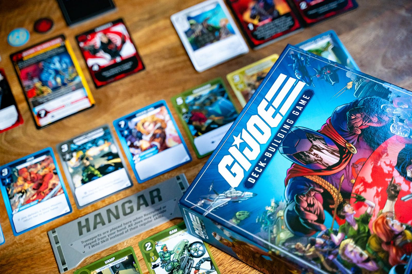 Renegade Game Studios G. I. Joe Deck-Building Game, 1-4 Players, Ages 14+, Cooperative, Core Set, Multicolor, Model RGS02237