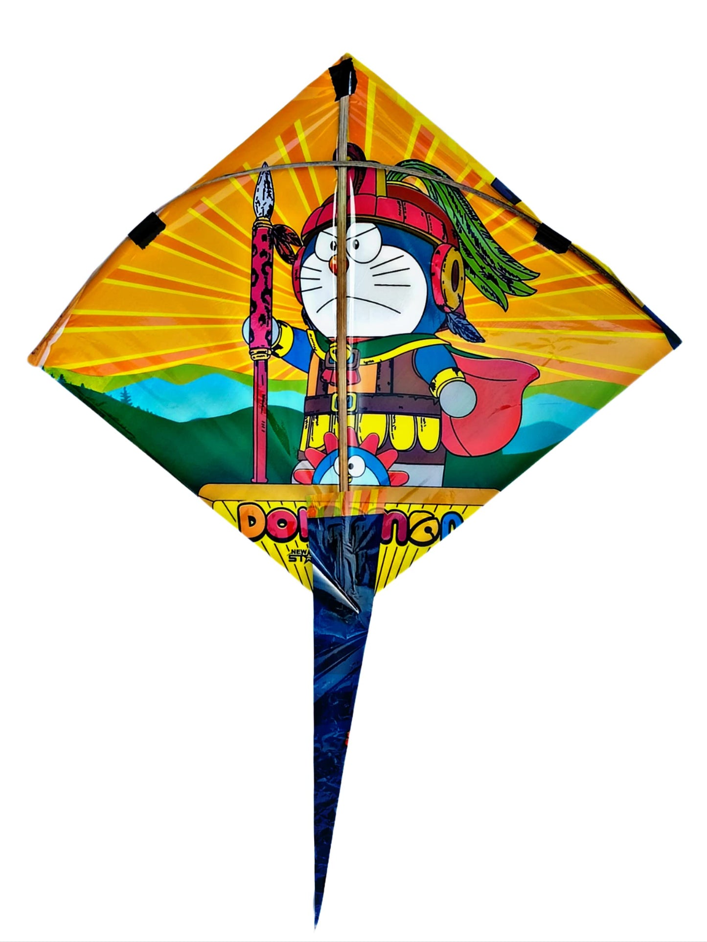 RUHANI Plastic Cartoon Character Kites, Multicolor, (Pack of 20)