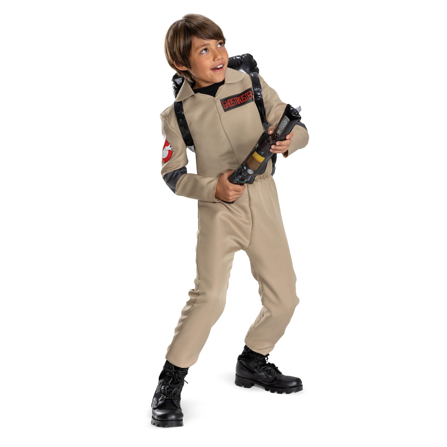 Disguise Ghostbusters Kids Costume, Offiical Ghostbusters Frozen Empire Halloween Costume Jumpsuit, Child Size (7-8)
