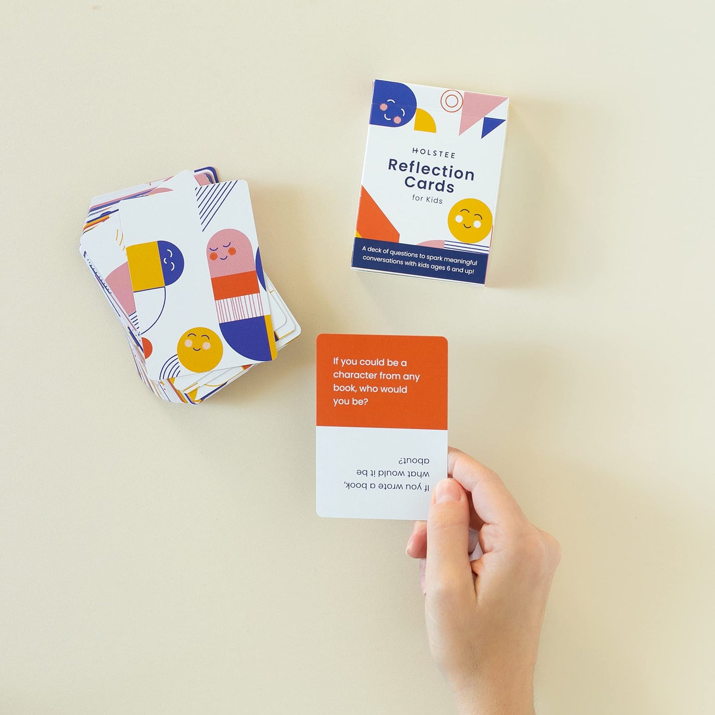Kids Reflection Cards - A Deck Of Question Cards Designed For Kids To Engage Young Minds By Sharing Stories, Expressing Feelings, And Revealing Hopes And Dreams.