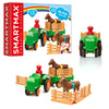 Smartmax My First Farm Tractor Stem Magnetic Discovery Play Set With Moving Tractor For Ages 1-5