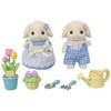 Calico Critters Blossom Gardening Set - Features Flora Rabbit Sister & Brother - Plant, Water, & Bloom With Your Adorable Critte