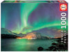 Educa - Aurora Borealis - 1000 Piece Jigsaw Puzzle - Puzzle Glue Included - Completed Image Measures 26.8' X 18.9' - Ages 14+ (17967)