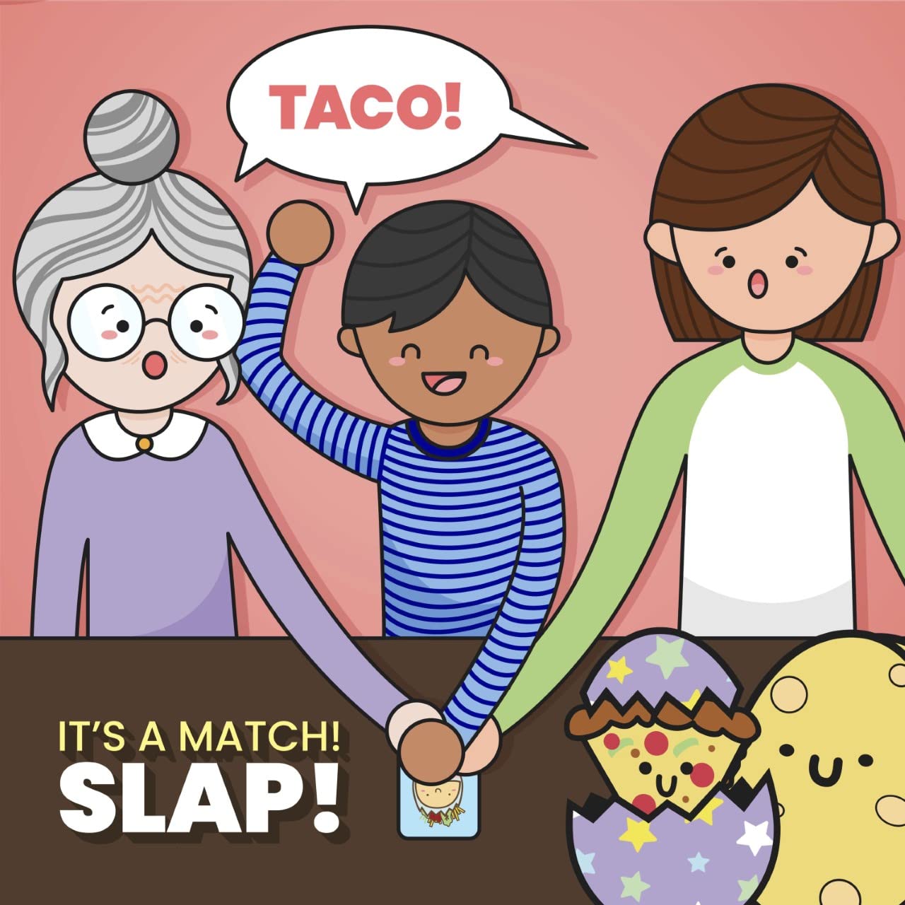 Taco Cat Goat Cheese Pizza - Easter Edition! Fun Seasonal Version Of Our Hit Game! Ages 8+, 10-15 Minutes To Play, 2-8 Players