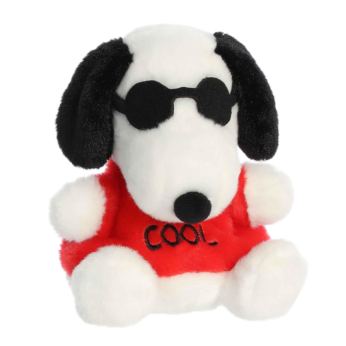 Aurora 3 Piece Peanuts Palm Pals Snoopy Bundle, Kissing Bandit, Joe Cool And Flying Ace, 5 Inch