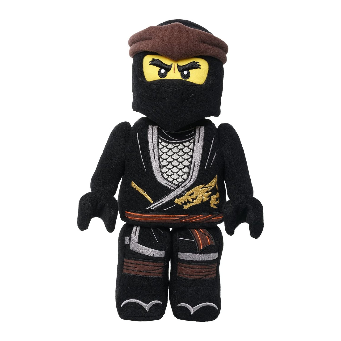 Manhattan Toy Lego NINJAGO Cole Ninja Warrior 13 Plush Character - Multicolor, One Size, Soft Toy for Kids