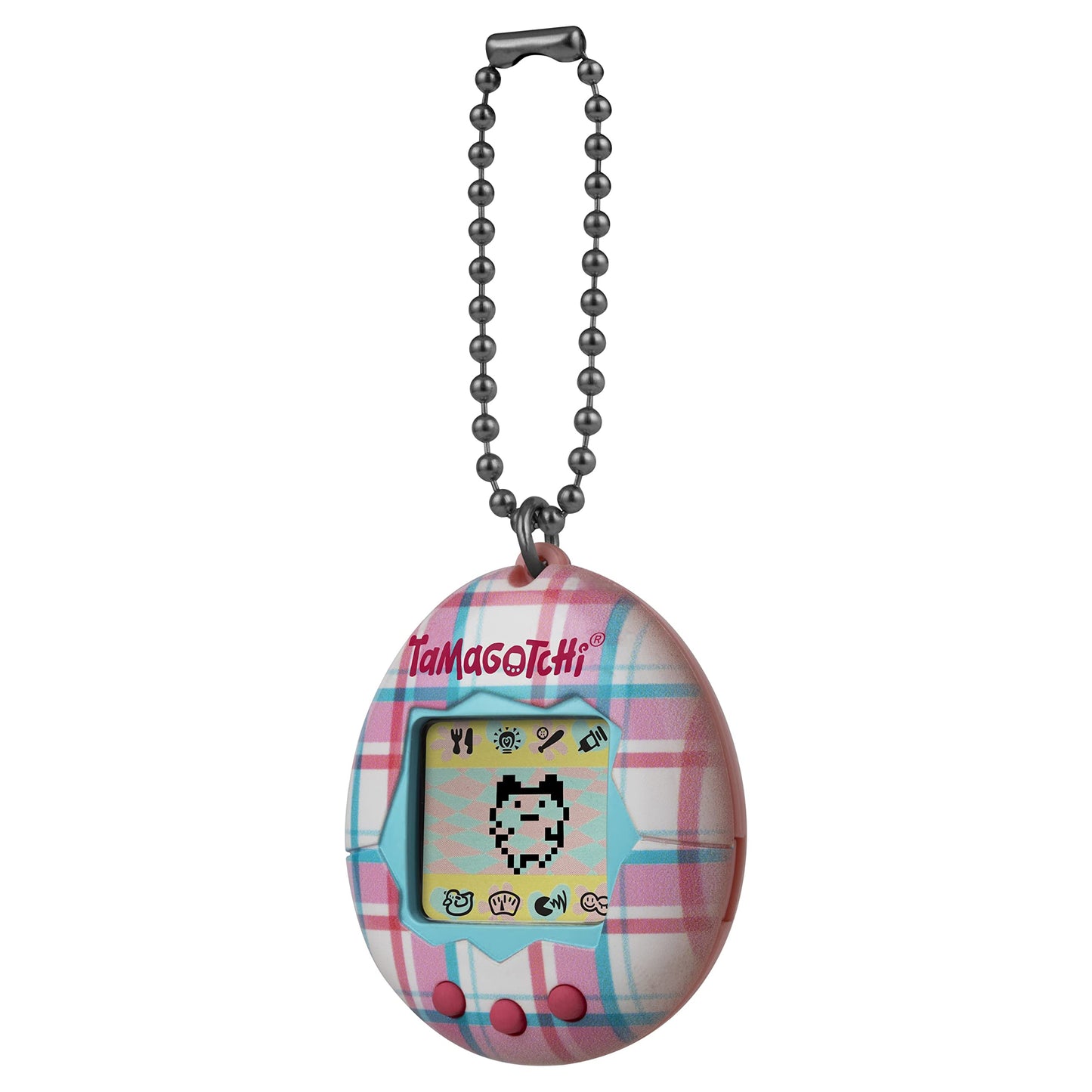 Tamagotchi Original - Plaid (Updated Logo)